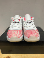 Jordan 11 low pink snake